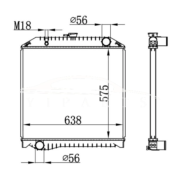 مشعاع هينو MT 16090-6060