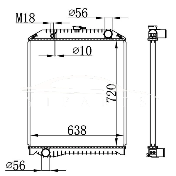 مشعاع هينو MT S1609-E0272