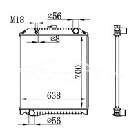 هينو MT RADIATOR 16090-4601