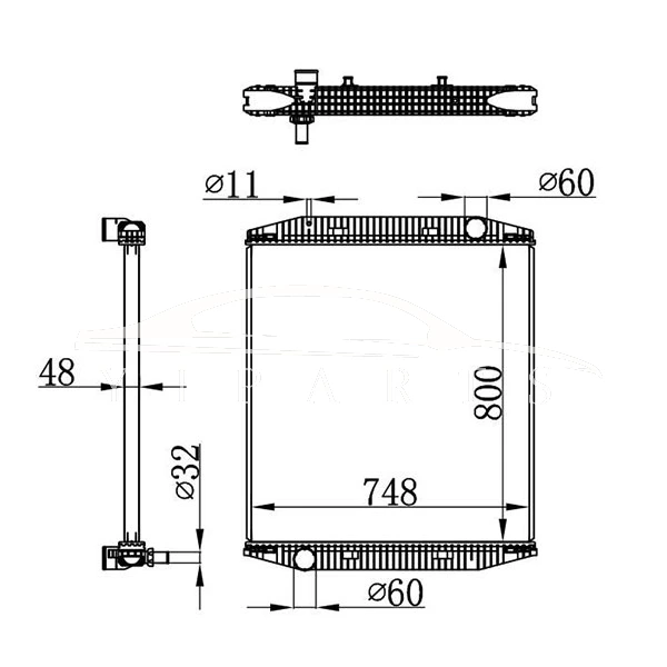 IVECO EUROSTAR MT المشعاع