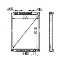 MERCEDES-BENZ ACTROS RADIATOR MT 942.500.12.03