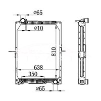 مشعاع MERCEDES-BENZ NG90 AT 652.501.16.01 NISSENS 62646A