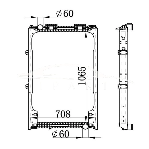رادياتير مان إم تي 81.06101.6421 نيسينز 62872A