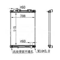 MAN MT RADIATOR 81.06101.6407 NISSENS 628700