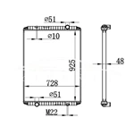 RENAULT MT RADIATOR 5010.315.643