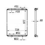 RENAULT MT RADIATOR 5010.315.369 NISSENS 637750