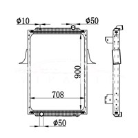 RENAULT MT RADIATOR 5001.859.137 نيسينز 63788A