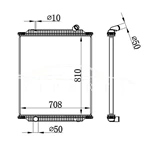 RENAULT MT RADIATOR 5001.858.494 نيسينز 672450