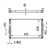 المبرد VOLVO MT 100310942 3018818 NISSENS 65468A