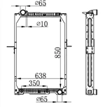 مشعات DPI 13849 HC3Z8005C لفورد سوبر ديوتي