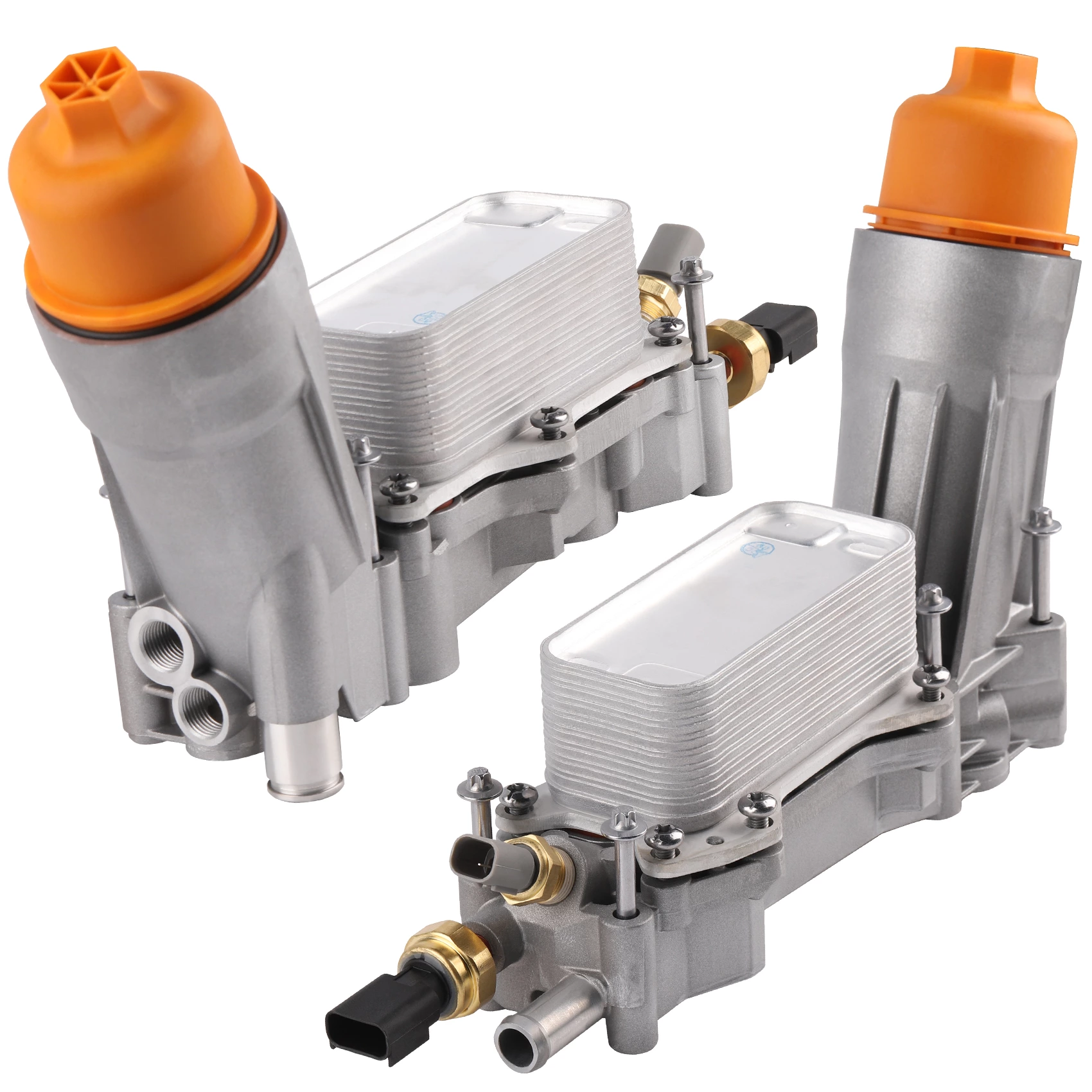 Oil Cooler Aluminum Filter Housing Adapter For 11-13 Jeep Dodge Chrysler 926-959  68105583AF