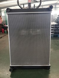 0437264S, 238686, 613RA061 2001-1774 aluminum-plastic radiator for Freightliner Business Class M2