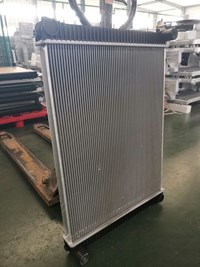 0437264S, 238686, 613RA061 2001-1774 aluminum-plastic radiator for Freightliner Business Class M2